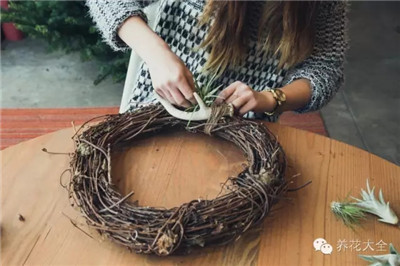 花环的制作方法 花环的制作方法